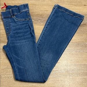 SPANX Size XS Flare & Wide Leg Jeans in Classic Blue high rise